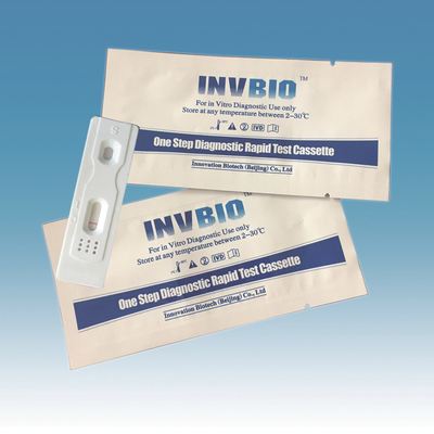 کیت تست خانگی مونونوکلئوز INVBIO 98.8% دقت تشخیص کیفی