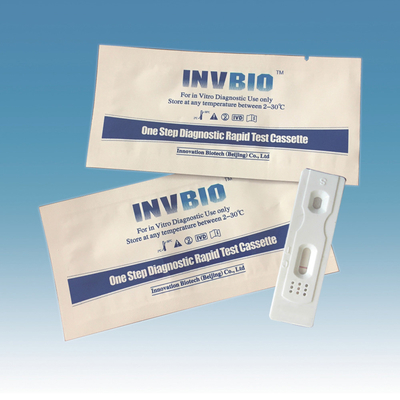 کیت تست خانگی مونونوکلئوز INVBIO 98.8% دقت تشخیص کیفی