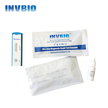 کارت کیت تست سریع آنتی بادی IgG IgM پلاسما پلاسما Chikungunya