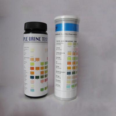 یک مرحله ای معرف 11 پارامتر نوار تست ادرار In vitro Diagnostic